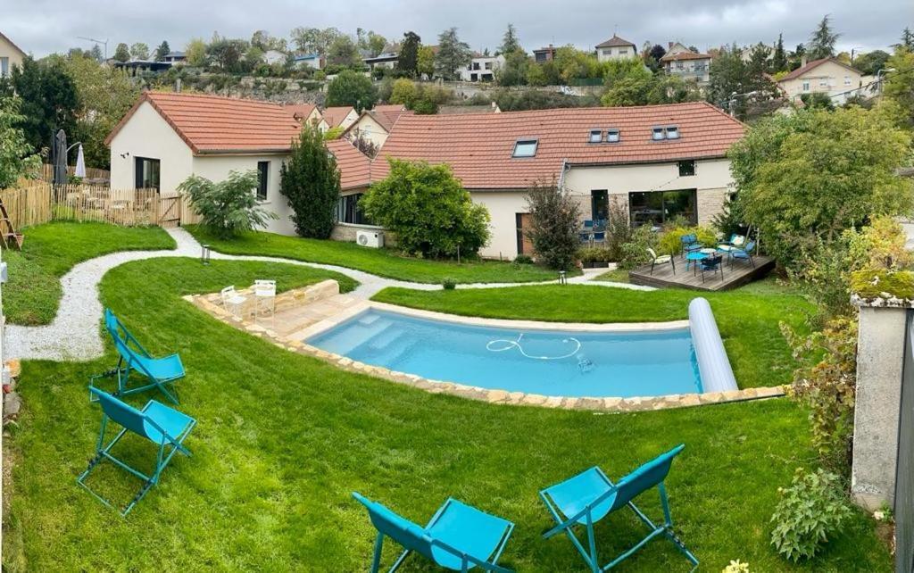 Proche Centre Ville, Gite 4 Etoiles Avec Piscine Дижон Экстерьер фото